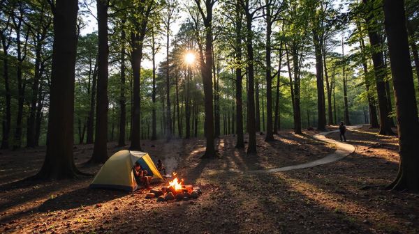 Explore the ideal camping experience at fontainebleau